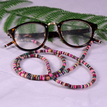 Lanyard Strap Sunglasses Chain Holder Mulheres Coloridas Moda Máscara Holder Reading Glasses Corrente Suspensa no Pescoço Dropsh