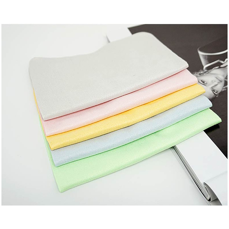 5 pcs/lots Customized Chamois Glasses Cleaner Microfiber Glasses Cleaning Cloth For Lens Phone Screen Cleaning Wipes Eyewear